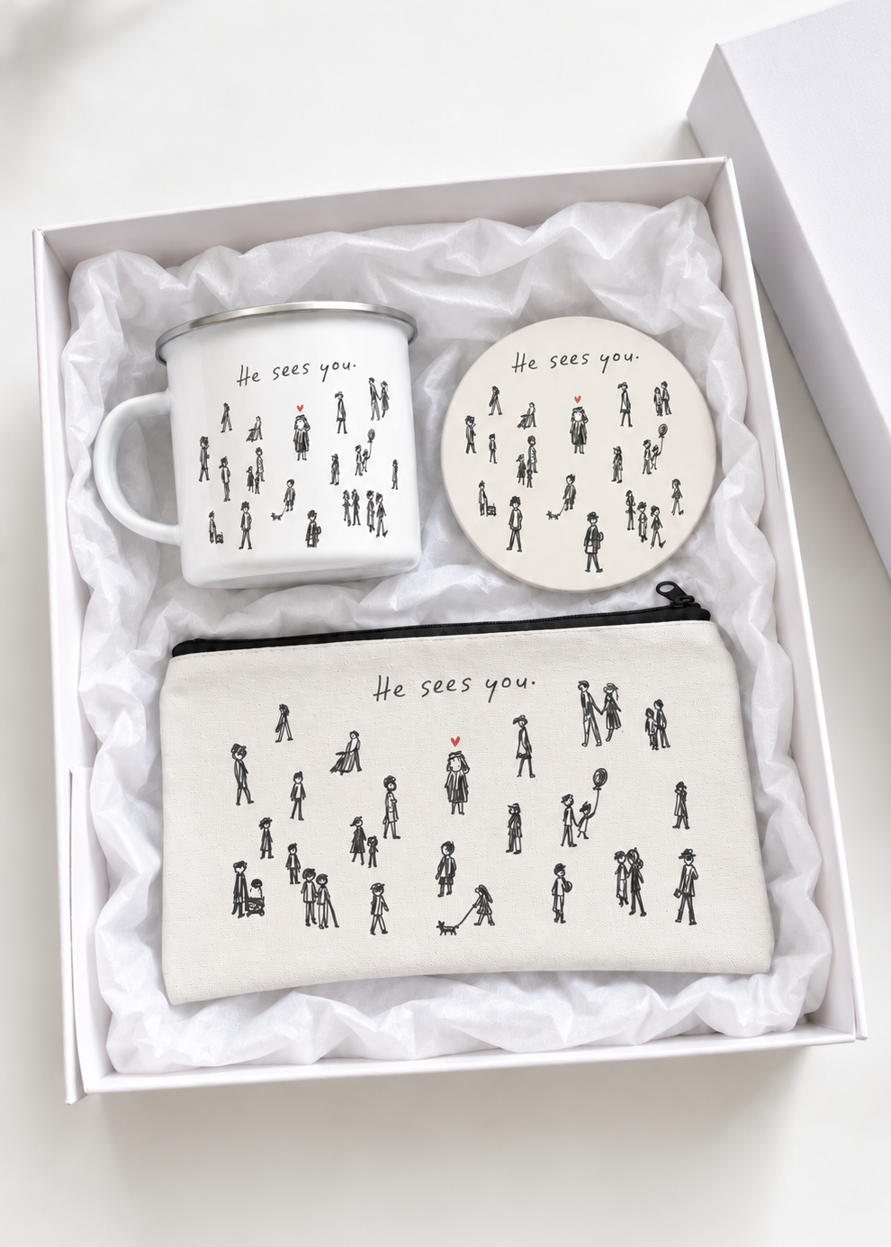 He Sees You Gift Set