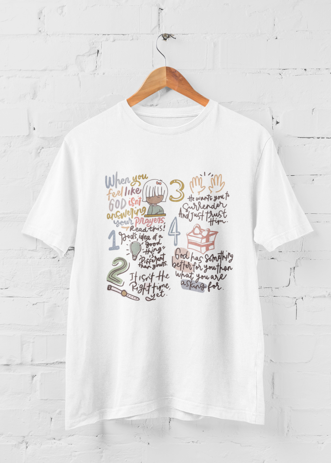 He Answers our Prayers T-shirt