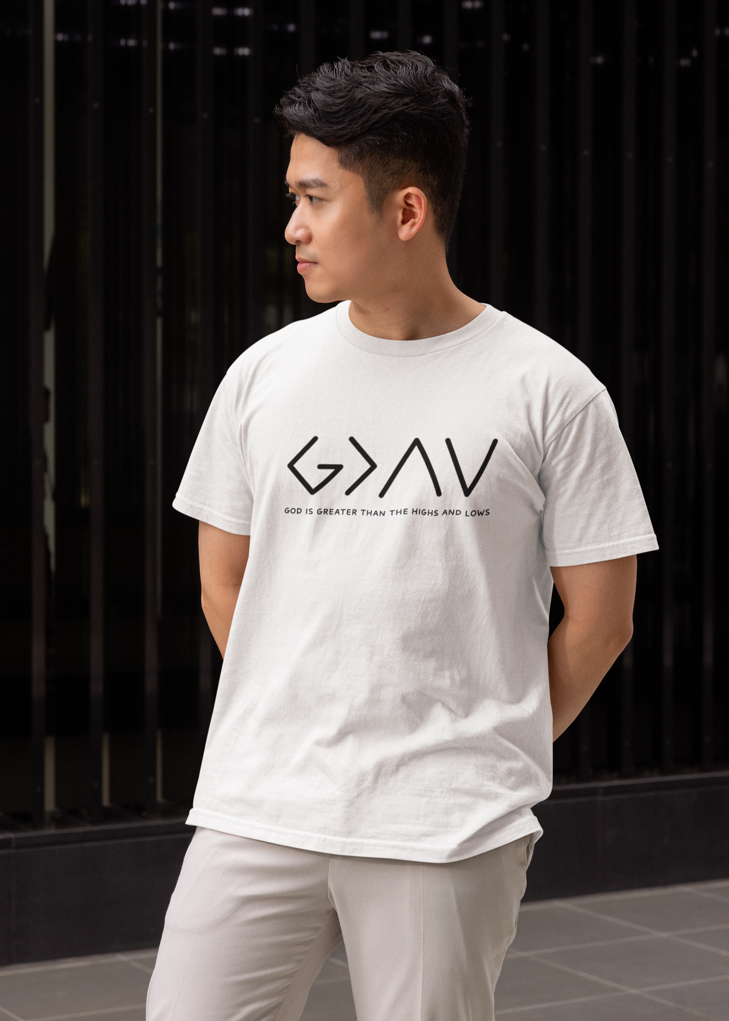 God is Greater than the Highs and Lows T-shirt