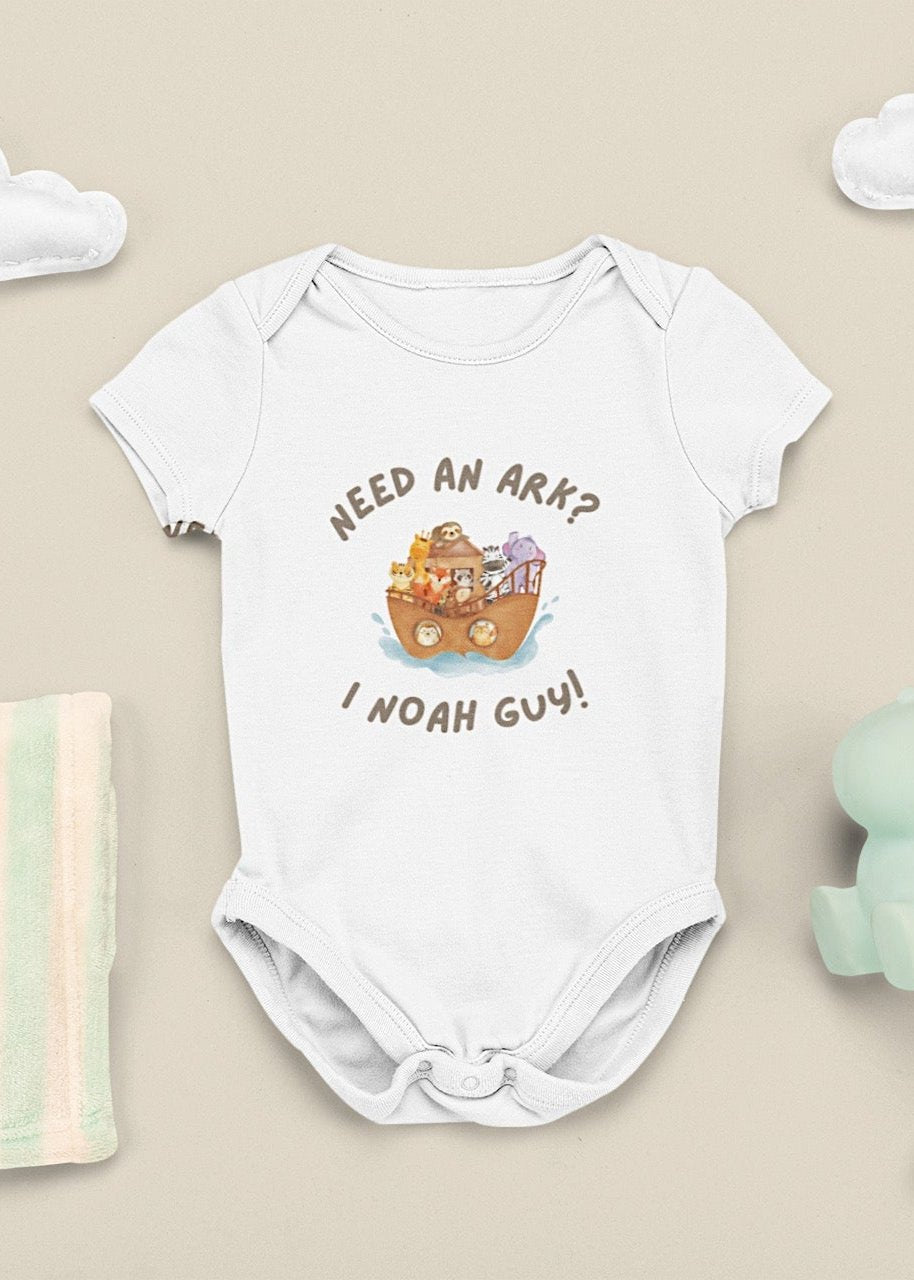 I Noah Guy Short-Sleeved Bodysuit