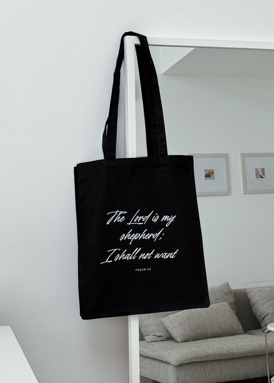 Psalm 23:1 Tote Bag