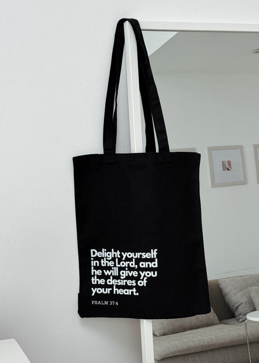 Psalm 37:4 Tote Bag