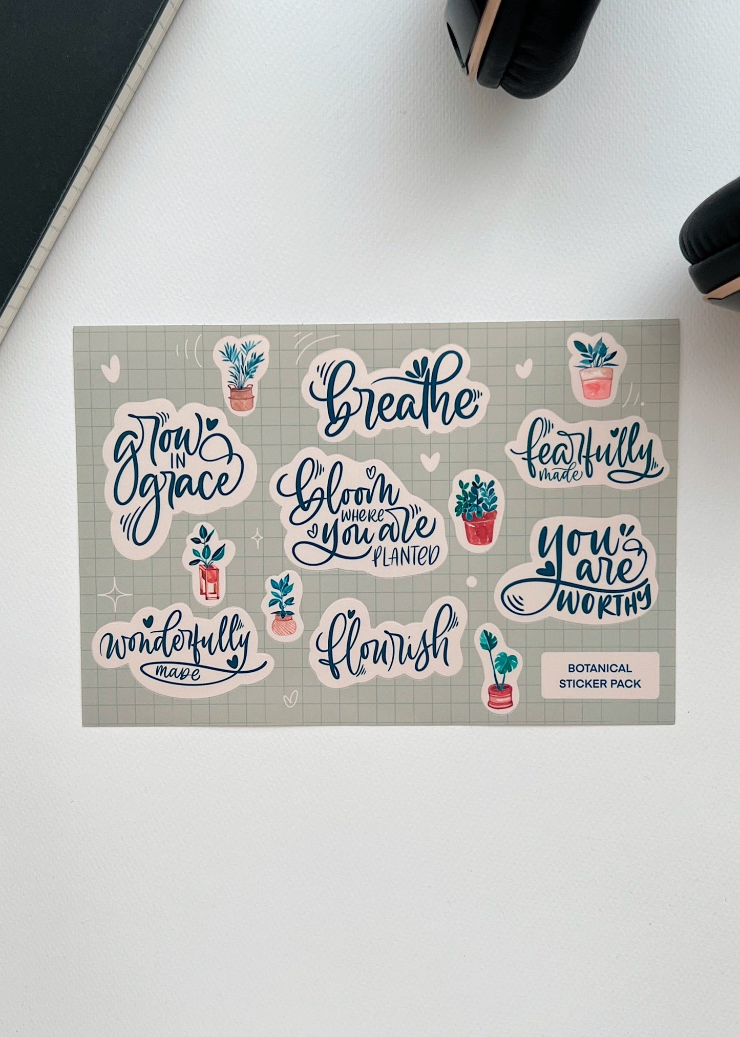 Botanical Sticker Sheet