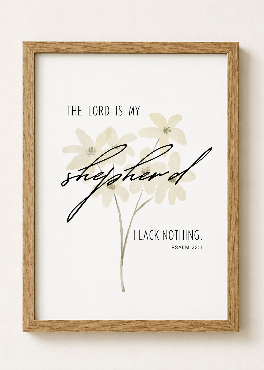 The Lord is my Shepherd
