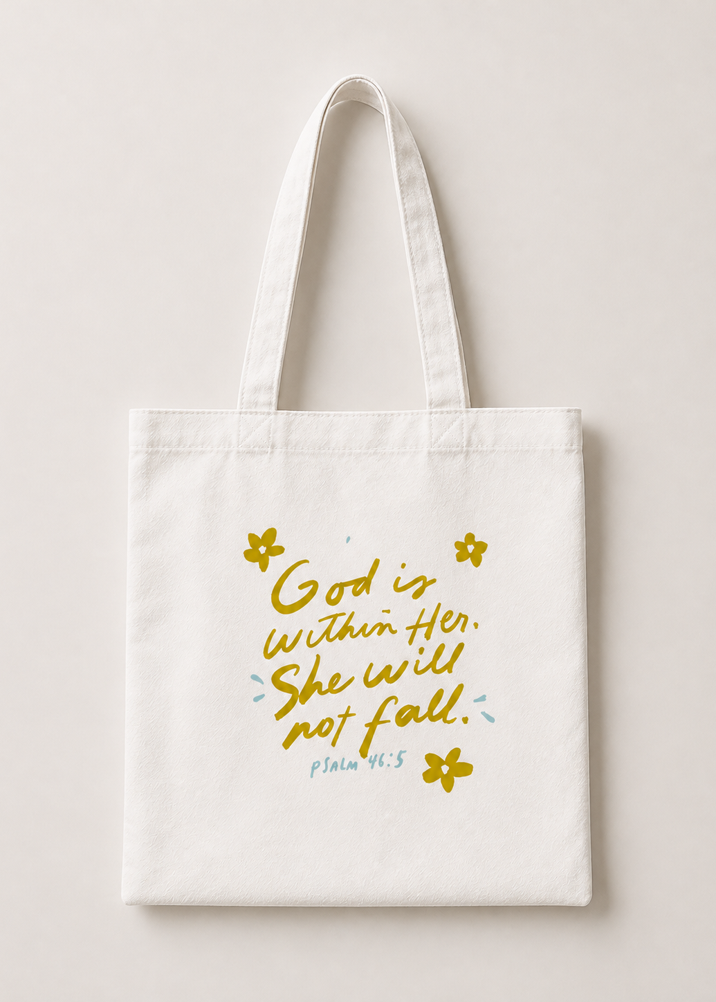God is Within Her Tote Bag