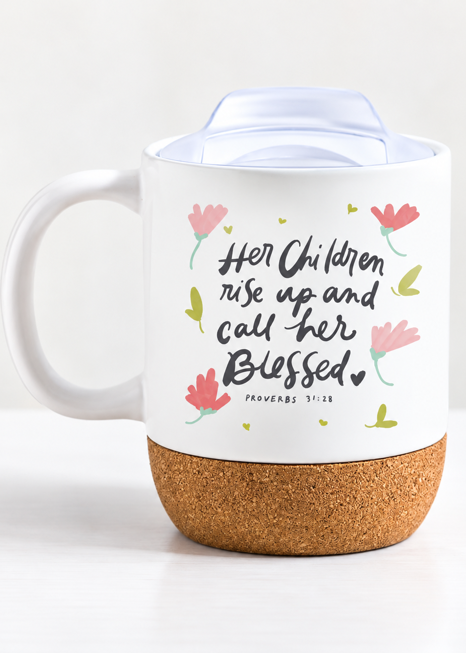 Call Her Blessed Mug with Cork Base