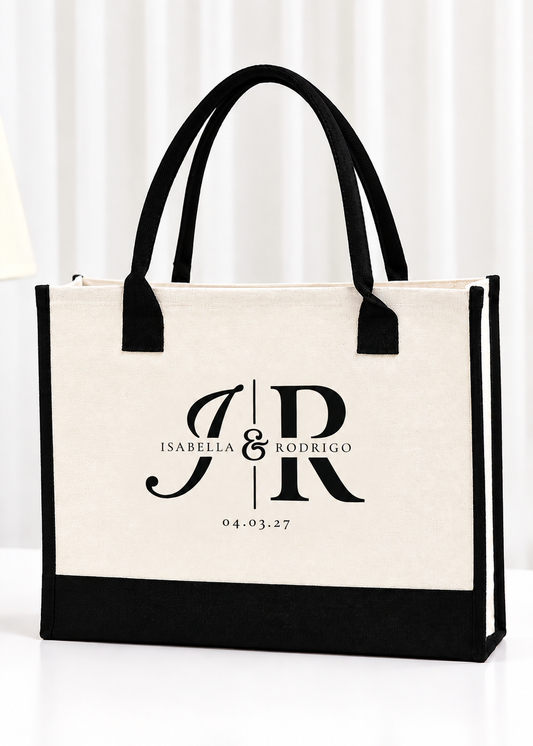 Jute Cotton Canvas Bag