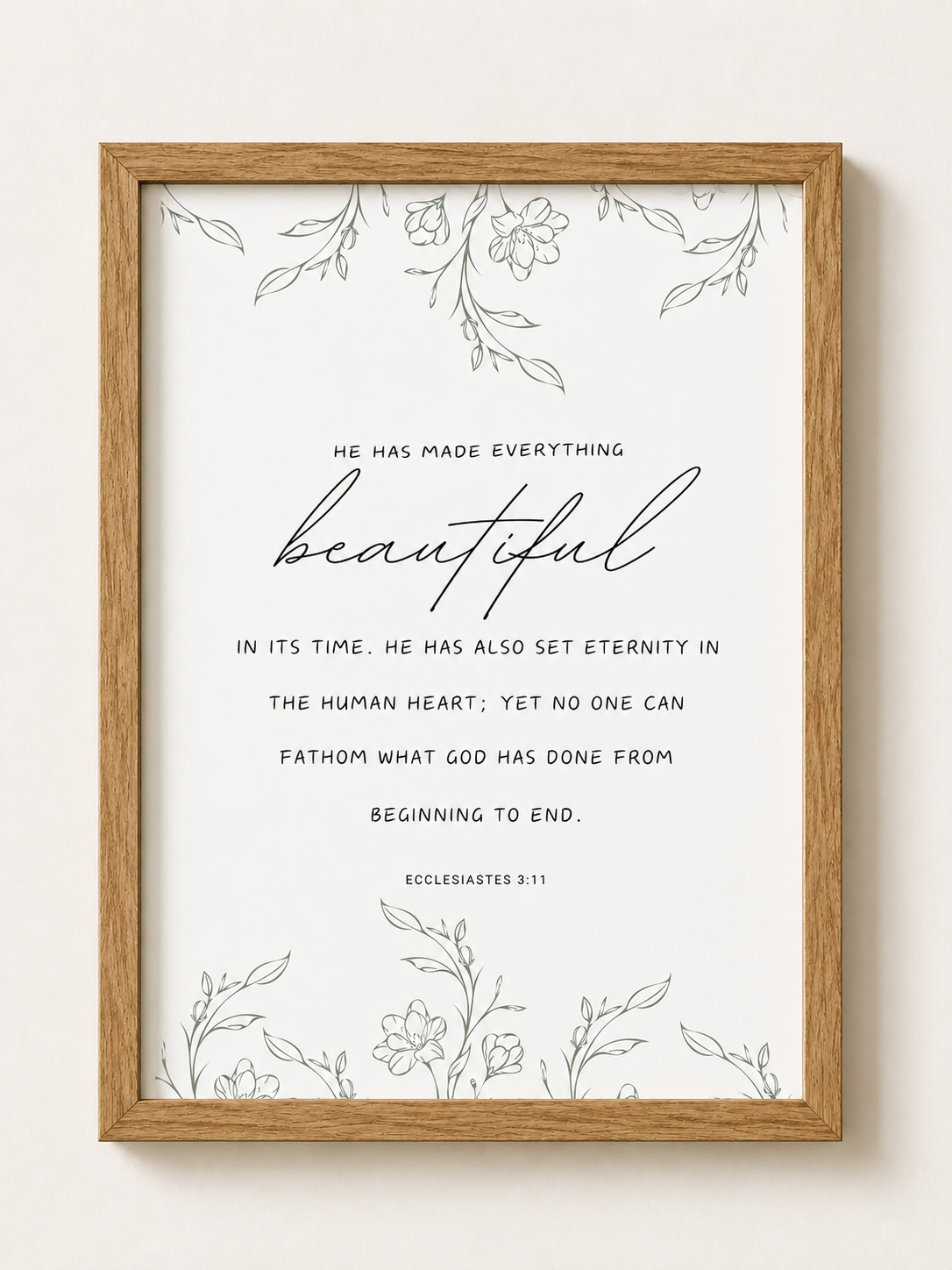 Framed Scriptures