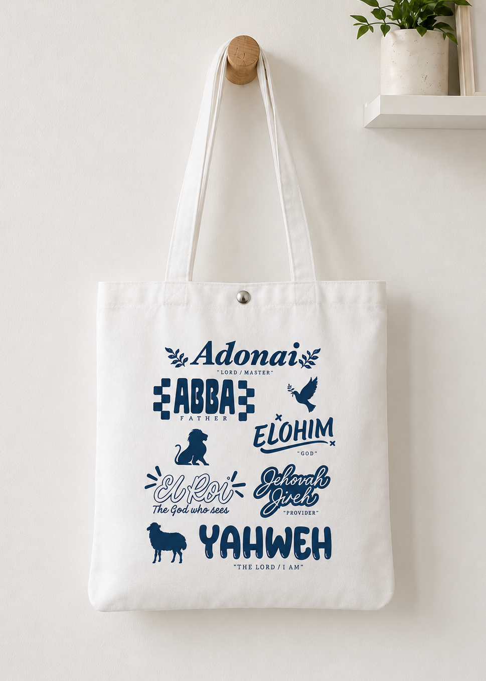 Names of God Tote Bag