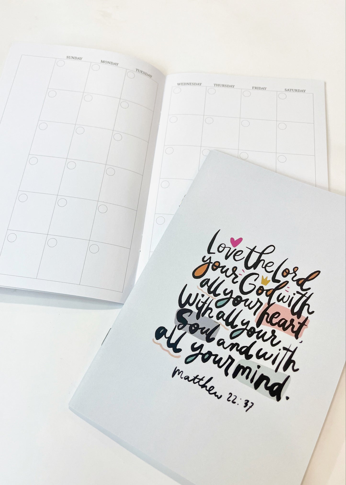 Undated Planner Thin