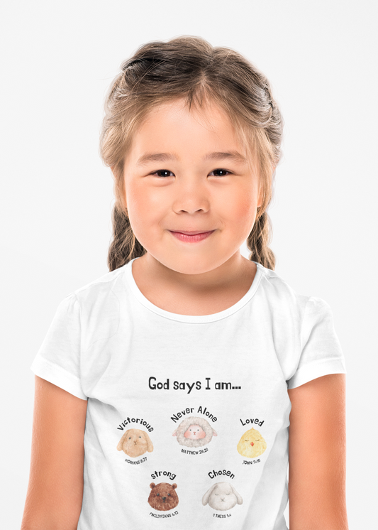 God Says I Am T-shirt