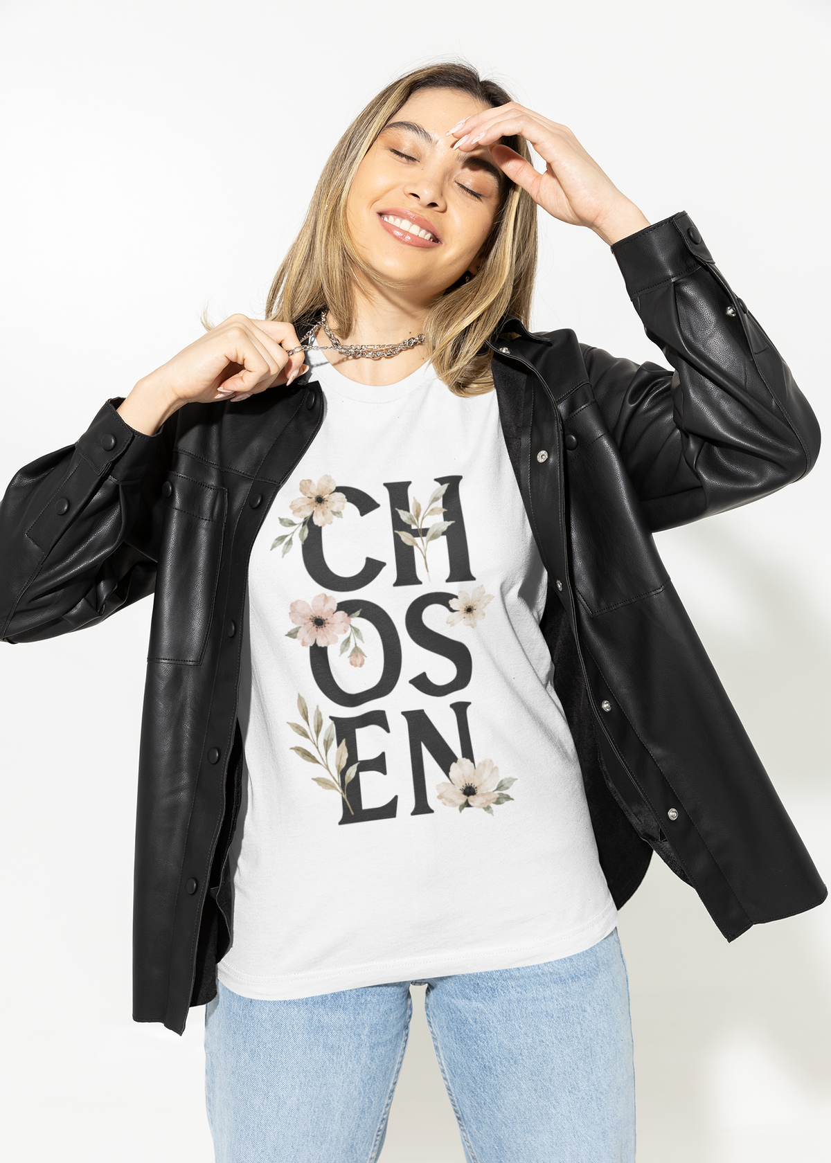 Floral Chosen T-shirt