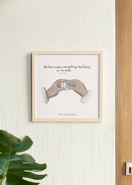 Perfect Timing Art Frame