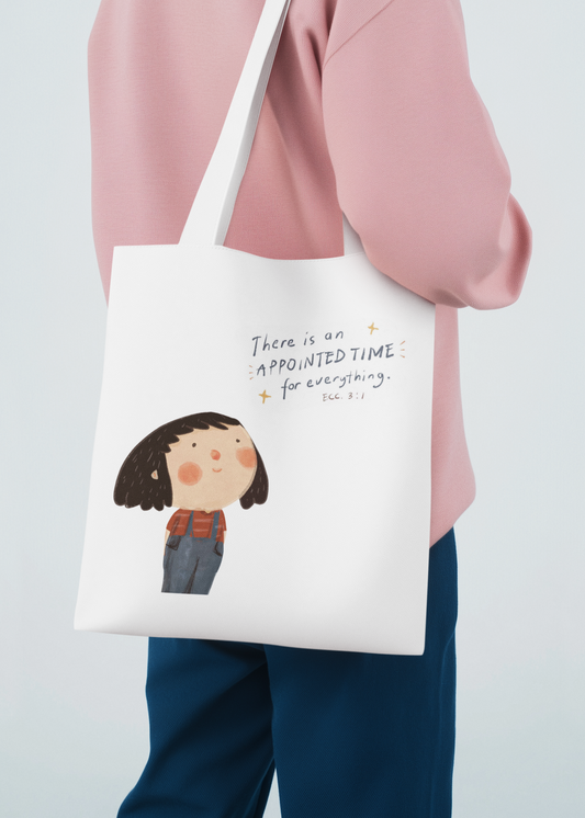An Appointed Time for Everything Tote Bag