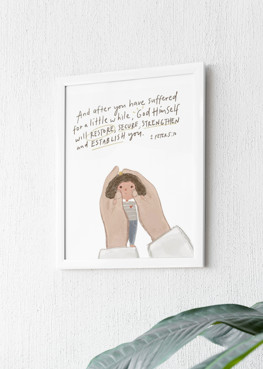 God of Restoration Art Frame