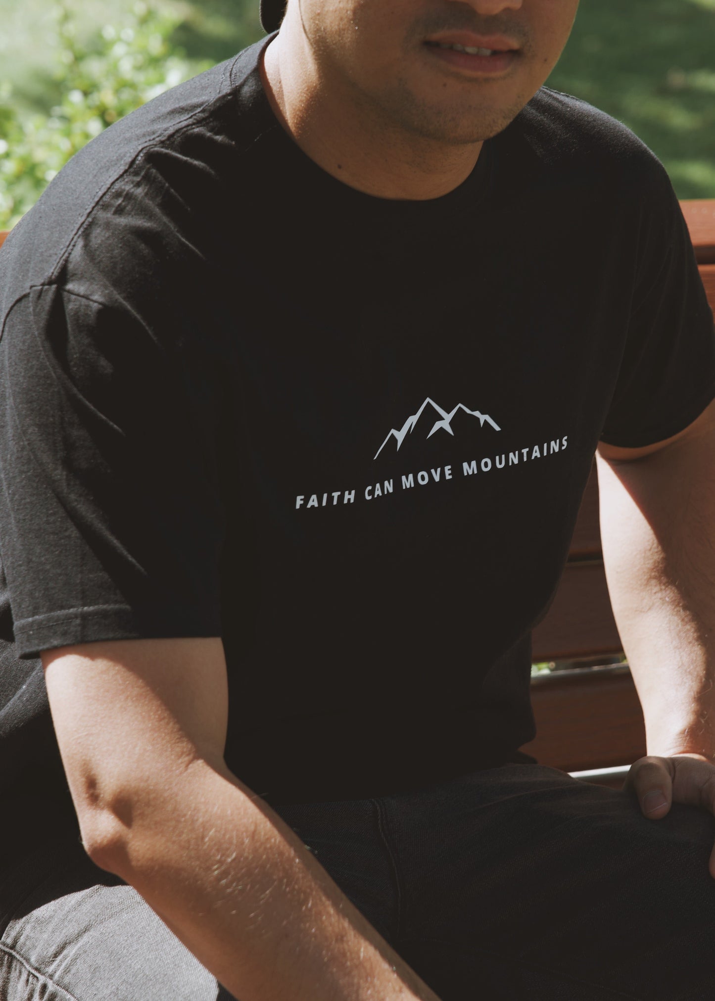 Faith Can Move Mountains T-shirt