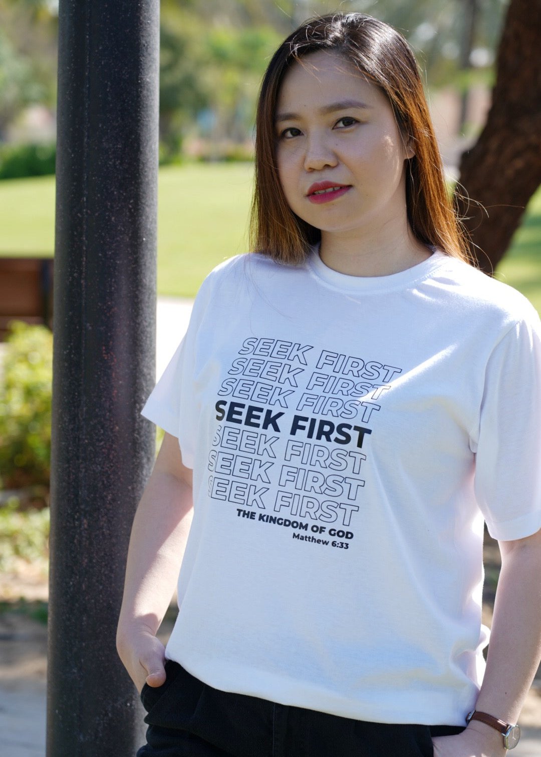 Seek First T-shirt